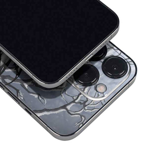 Fairy with Owl in Snow by Nene Thomas iPhone 14 Pro Skin